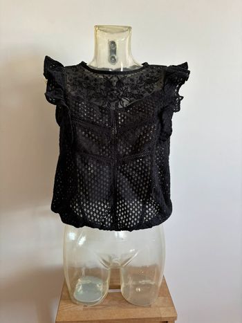 Haut blouse noir bonobo