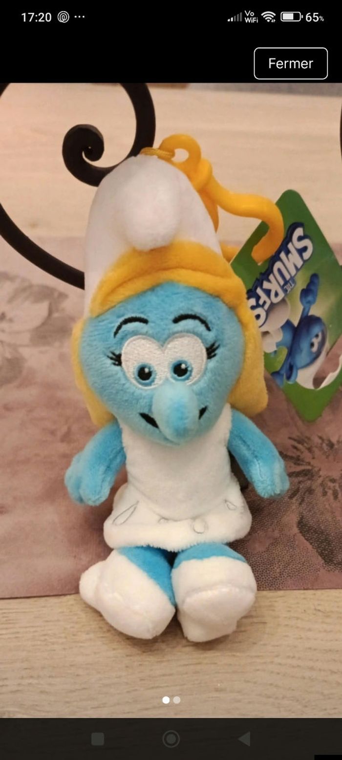 Peluche stroumpfette