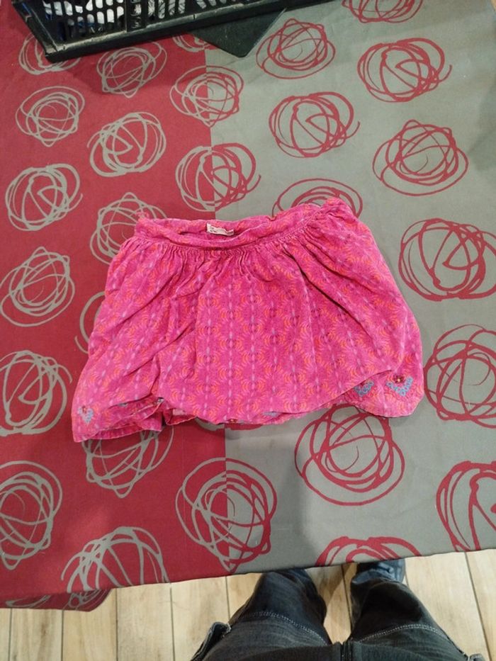 Jupe velour