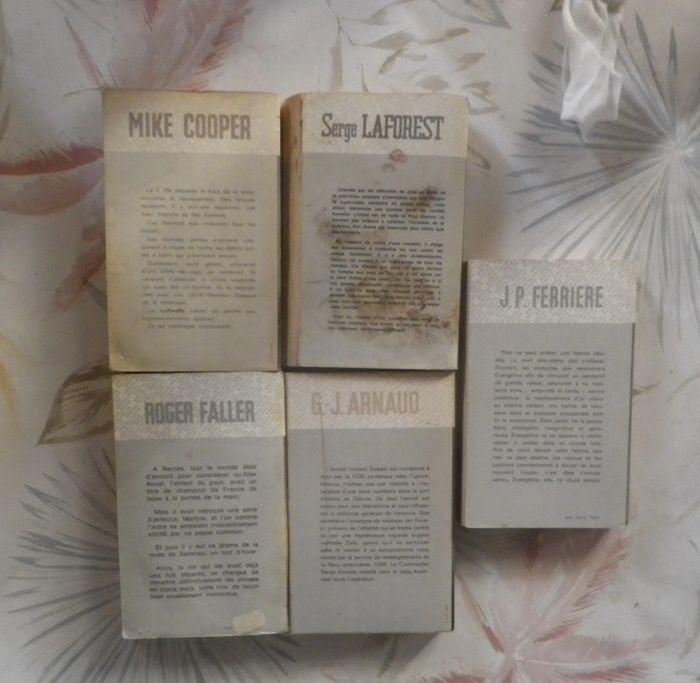 5 Fleuve Noir Séries Espionnage et Police - photo numéro 2