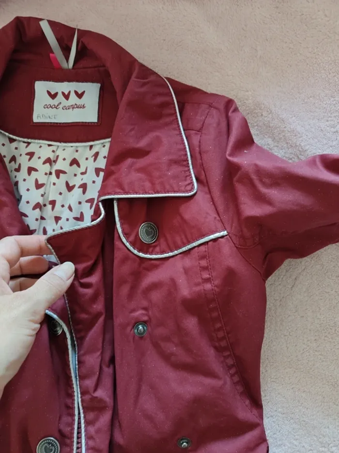 Manteau sans capuche 8 ans - photo numéro 2