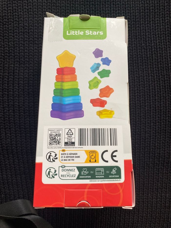 Tour d’empilage Little Stars (jouets 8mois et +) - photo numéro 2