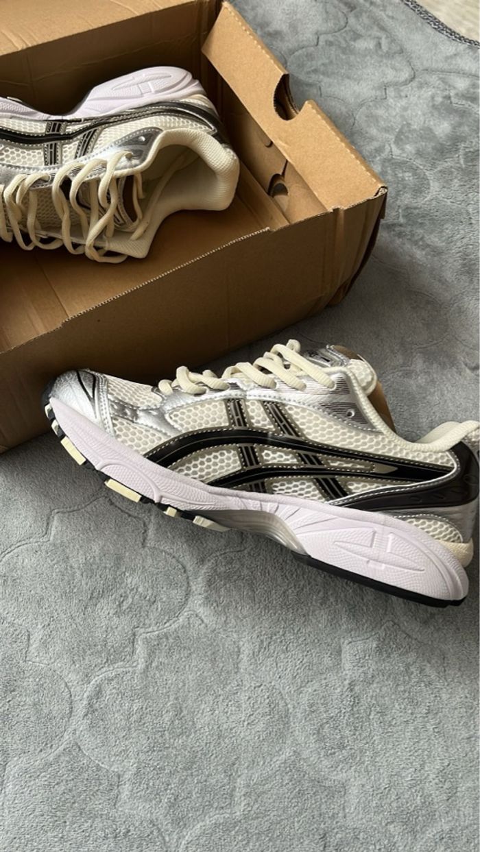 Asics kayano 14 Beige Silver - photo numéro 3