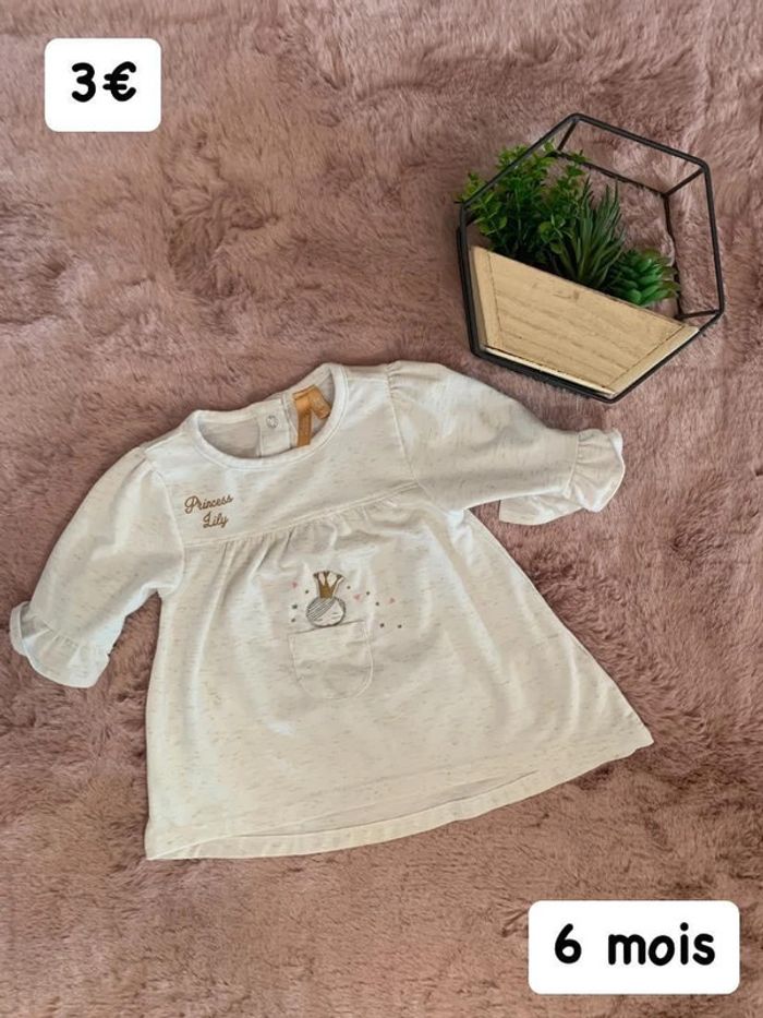 Robe 🎀 6 mois