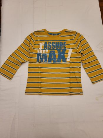 1 tee-shirt manche longue garçon 3 ans 