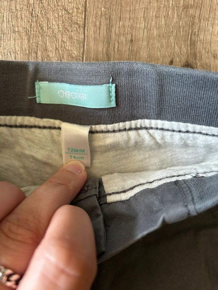 Pantalon gris 12 mois - photo numéro 2