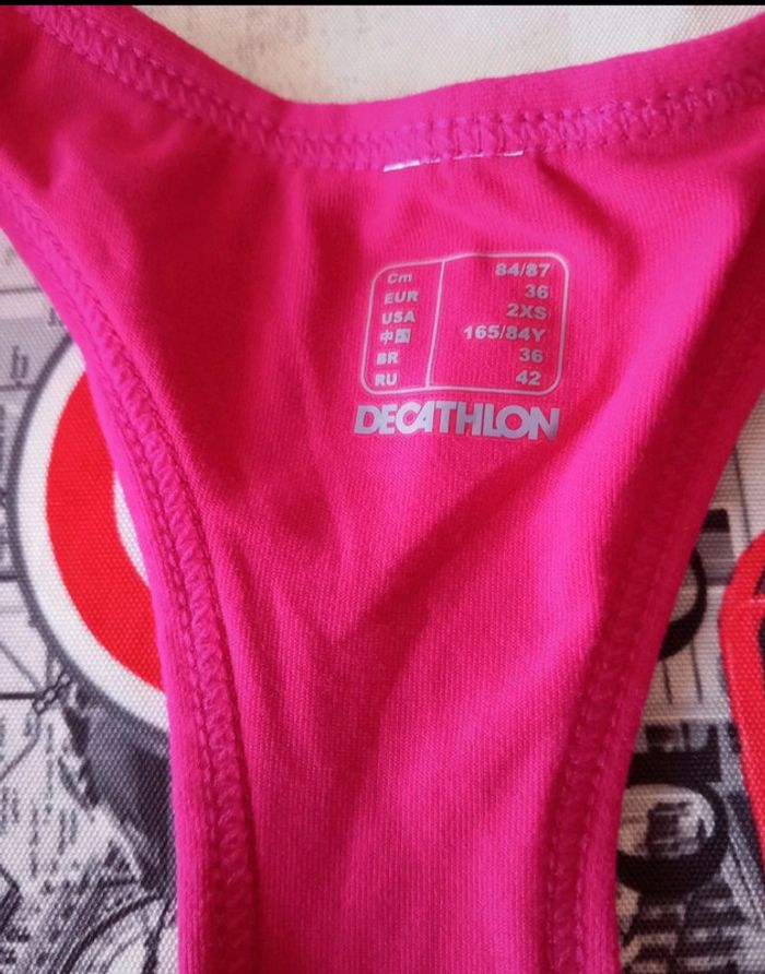 Débardeur de sport femme taille 36 - photo numéro 5