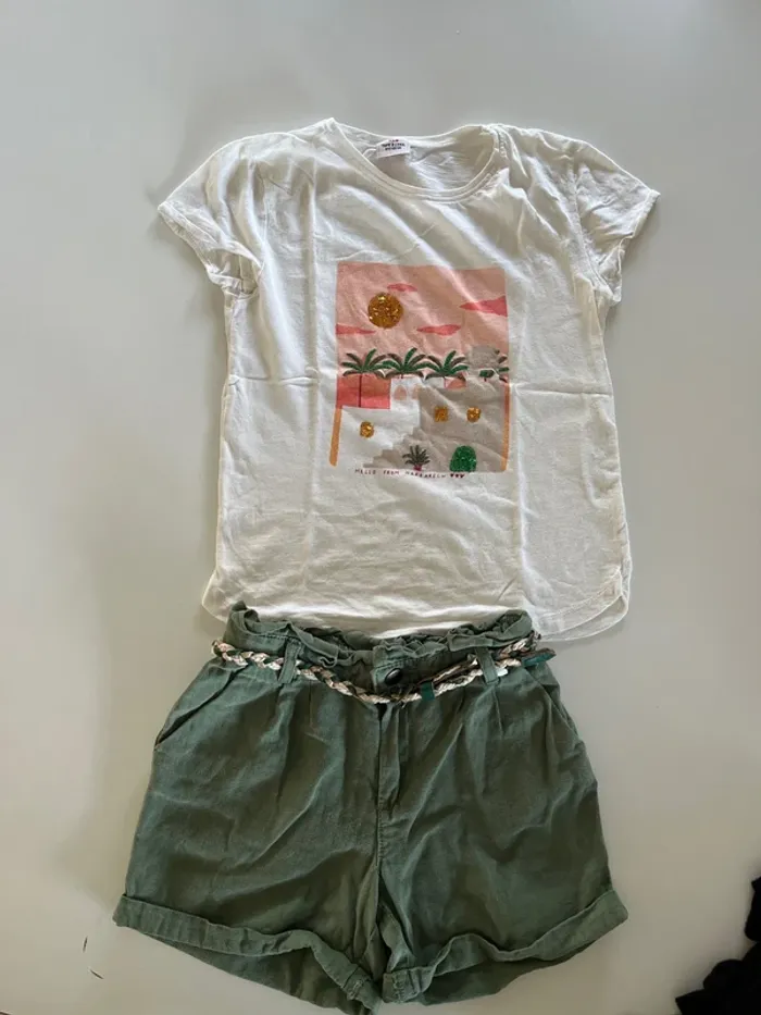 Ensemble fille TAO 7/8 ans