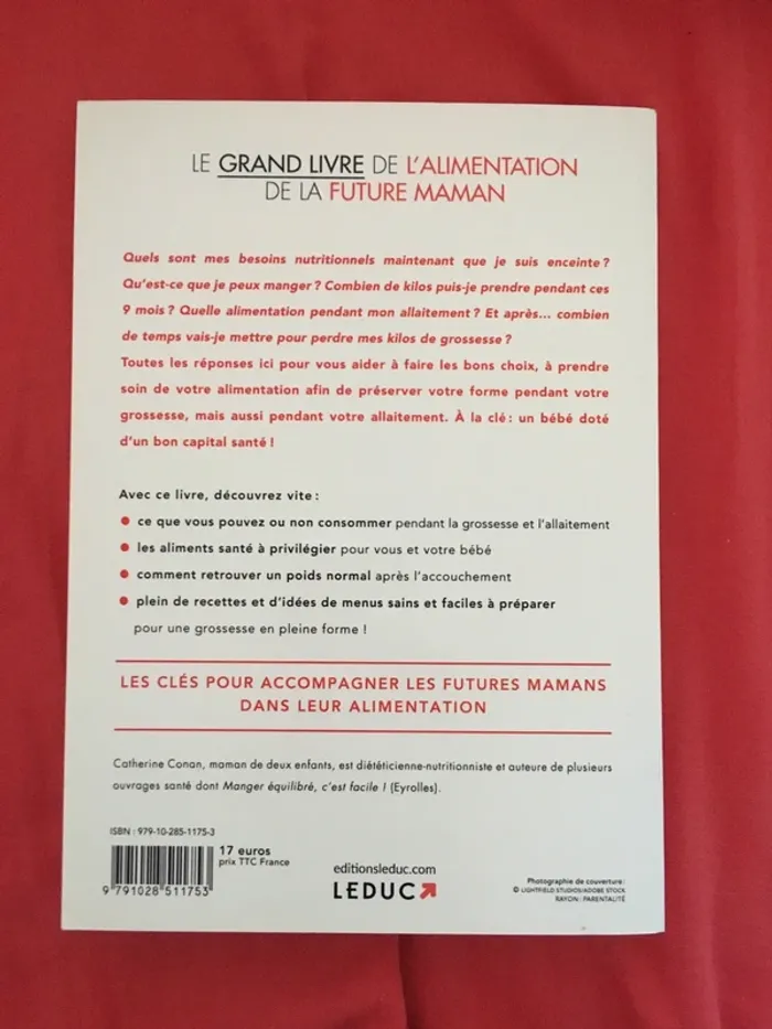 Le grand livre de l’alimentation de la future maman Neuf - photo numéro 2