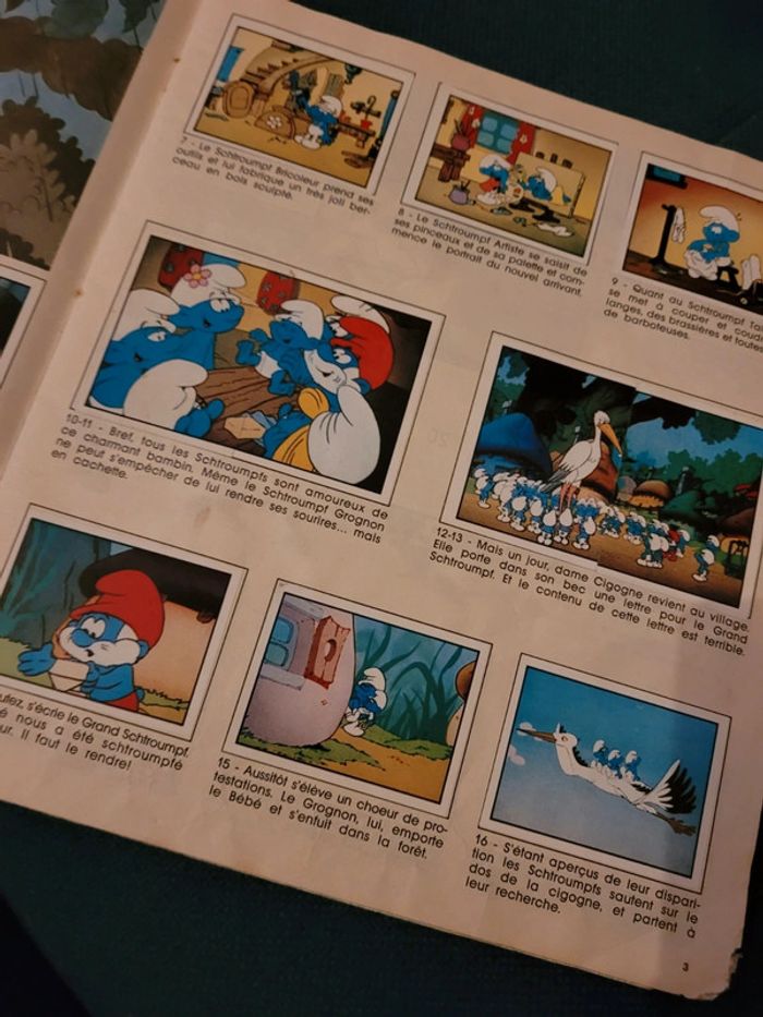 RARE Album Panini complet la Parade des Schtroumpfs Gargamel stickers autocollants collection - photo numéro 4