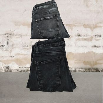 Lot de 2 jeans femme T 36 Zara