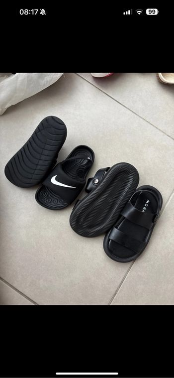 sandales garcon taille 24