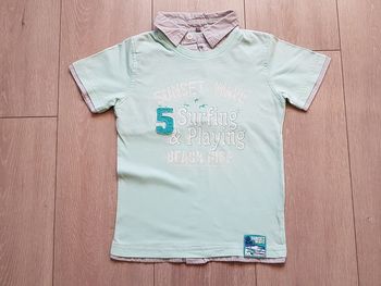 Maillot manche courte bleu. Garçon 6 ans. Marque Bestway