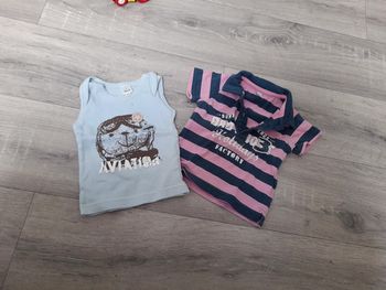 Lot de 2 tee shirts 3 mois