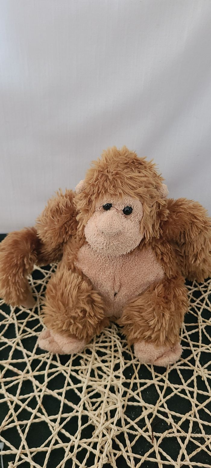 Peluche singe marron Marque Zooparc de Beauval - photo numéro 5