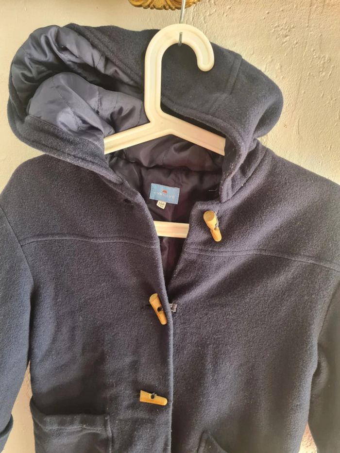 Manteau duffle coat cyrillus en laine 10 ans - photo numéro 4