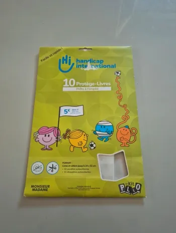 Protege-livres Monsieur Madame