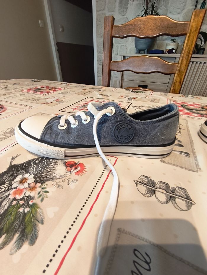 Chaussure toile garçon pointure 34 pataugas - photo numéro 3