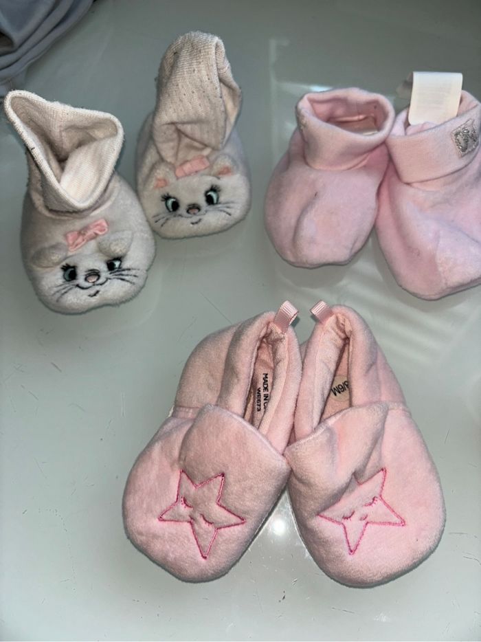 Lot chaussons bébé - photo numéro 3