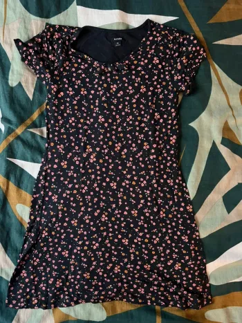 Robe été fleur mi saison taille 8 ans