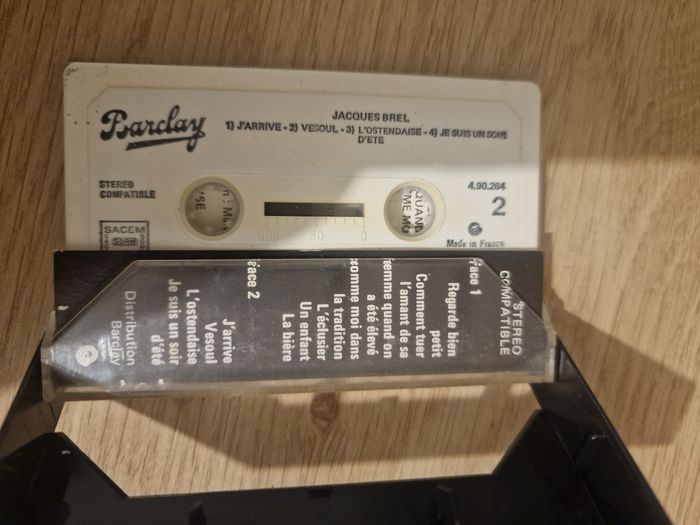 Cassette audio jaques brel - photo numéro 8