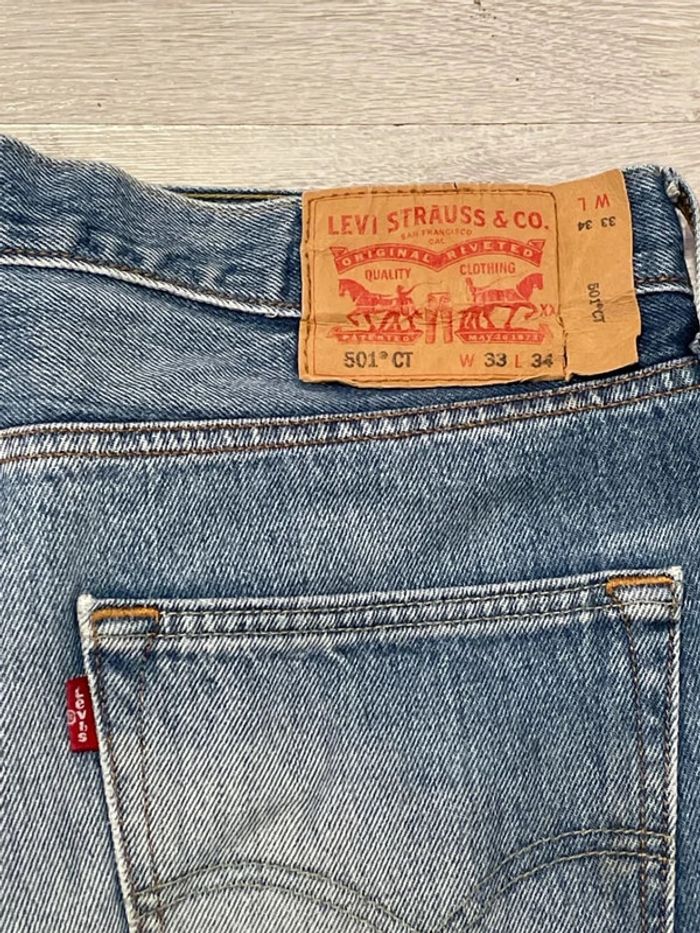 Jean levi’s 501 taille W33 L34 bleu - photo numéro 2