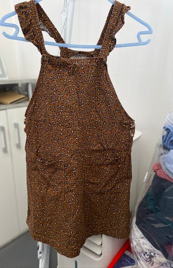 Robe effet velours léopard