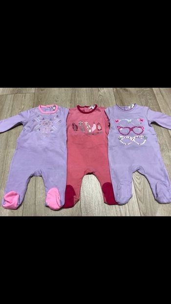Lot de 3 pyjamas 3 mois