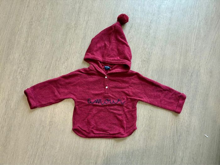 Pull amour Kiabi 18 mois