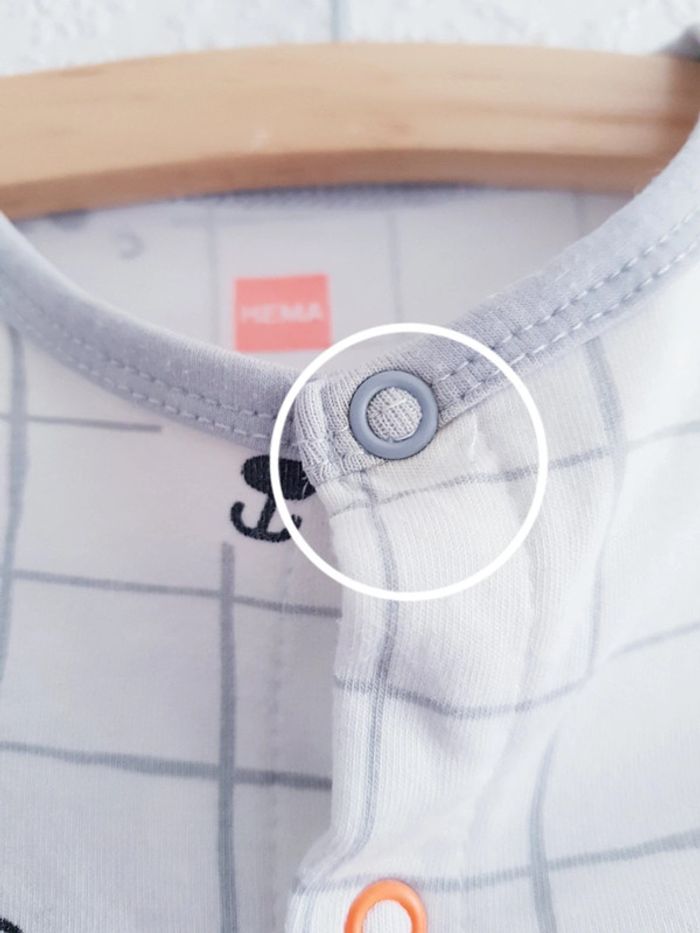 Hema - Grenouillère / pyjama une pièce / dors bien léger (3 mois) - photo numéro 7