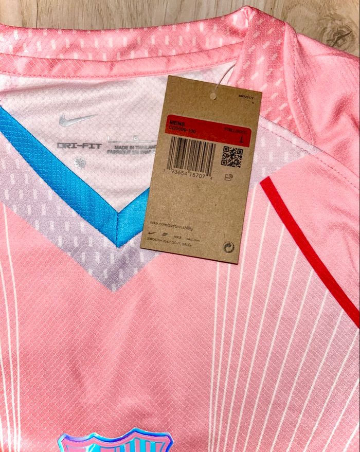 Maillot Fc Barcelone concept rose L - photo numéro 3