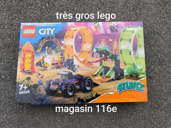 Stuntz Lego city stuntz double cascade 60339