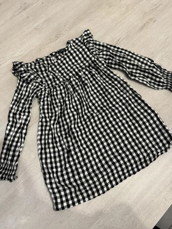 Robe à carreaux kiabi 3ans
