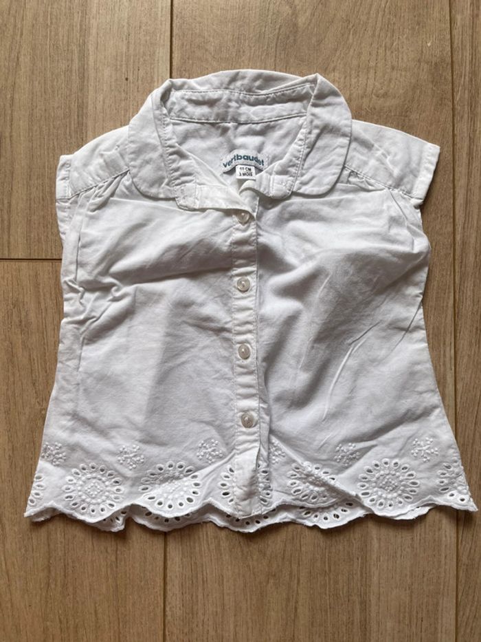 Lot 23 habits fille 3 mois TBE - photo numéro 16