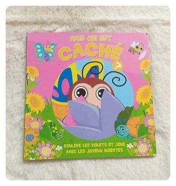 Livre bébé avec rabats - Mais qui est caché ?