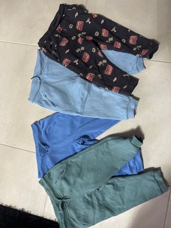 Lot de 4 pantalons bébé garçon 18 mois 