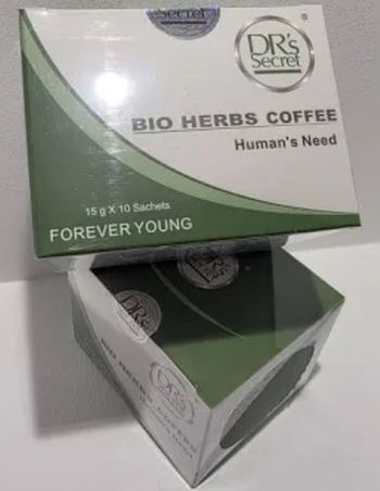 ORIGINAL CAFÉ BIO DOCTEUR SECRET 2 BOITES 