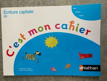 Mon cahier d’apprentissage