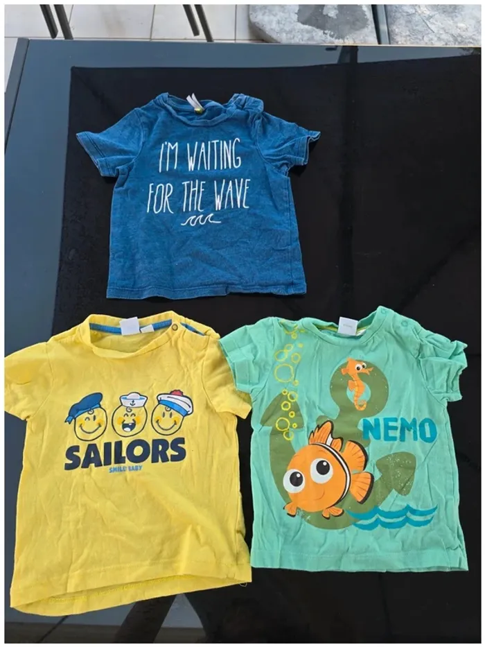 Lot 18 vêtements garçon 18 mois - photo numéro 4