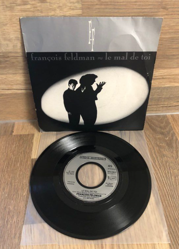 Vinyle 45 tours-François Feldman-Le mal de toi