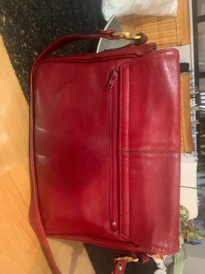 Magnifique sac en cuir Claude Gérard - photo numéro 2