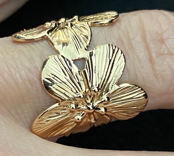 Bague fleur - photo numéro 2