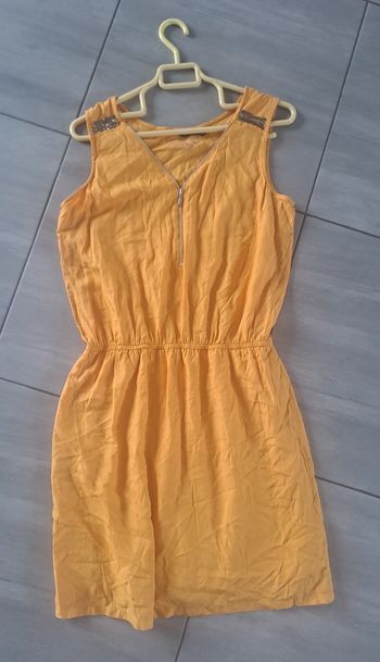 Robe jaune moutarde Orangé Kaporal Taille S