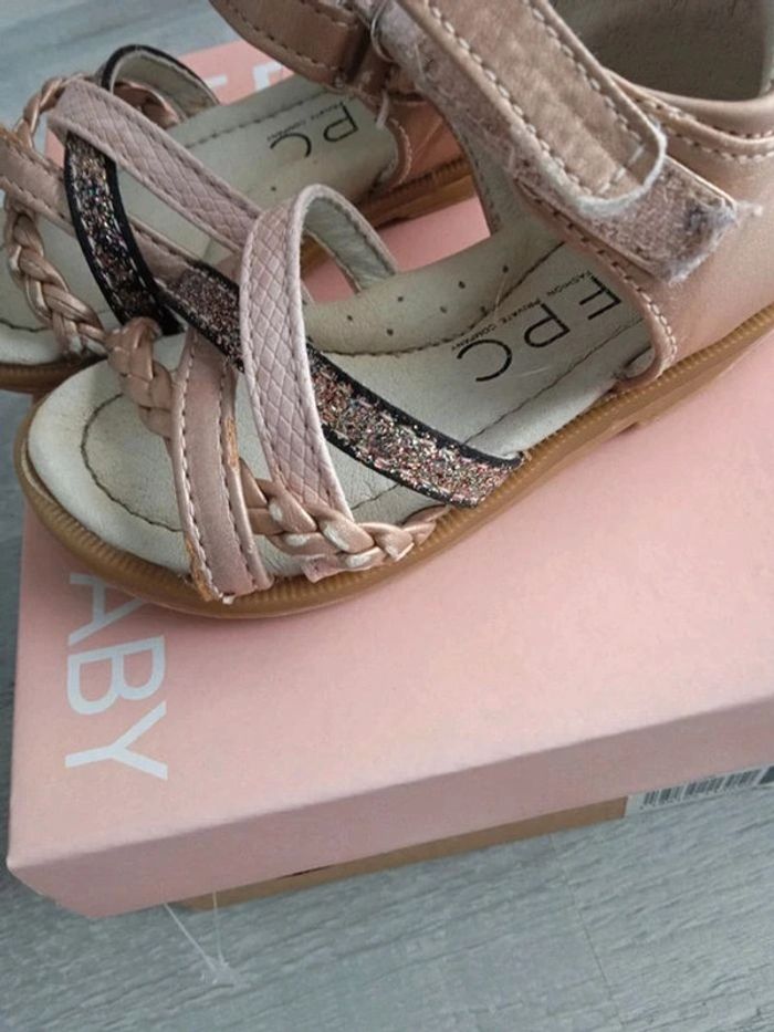 Sandalettes bébé fille,FPC,taille 20 - photo numéro 5