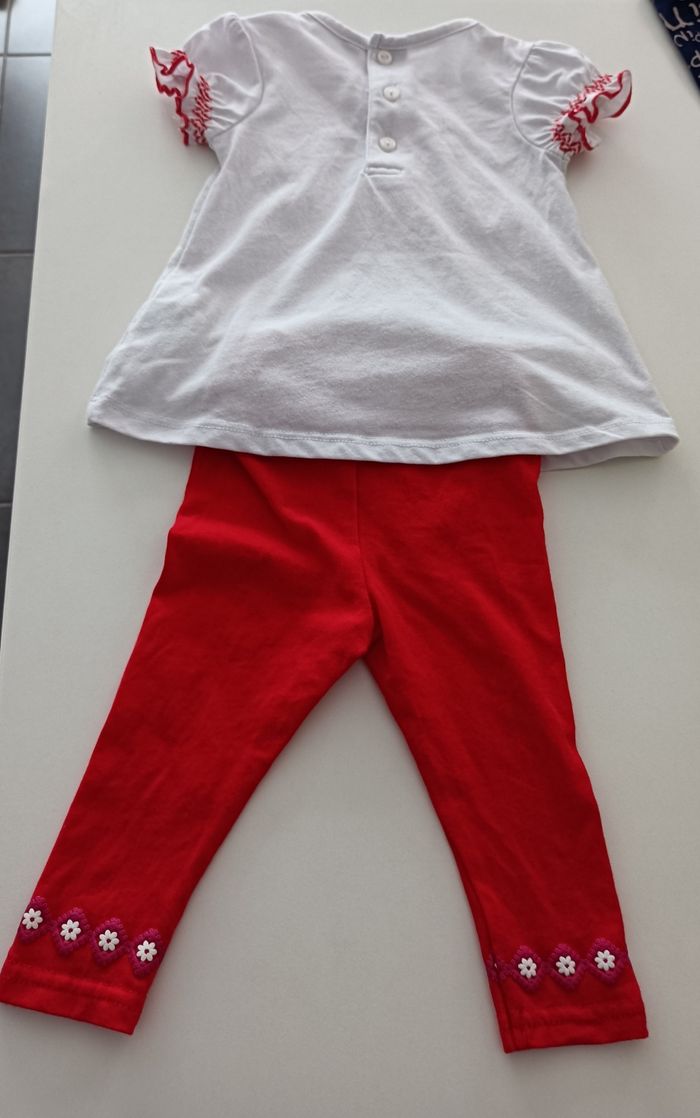 Ensemble fille taille 6 mois - photo numéro 3