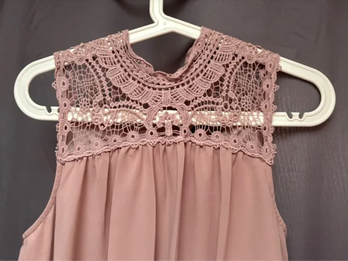 Haut Only, vieux rose, débardeur - photo numéro 12