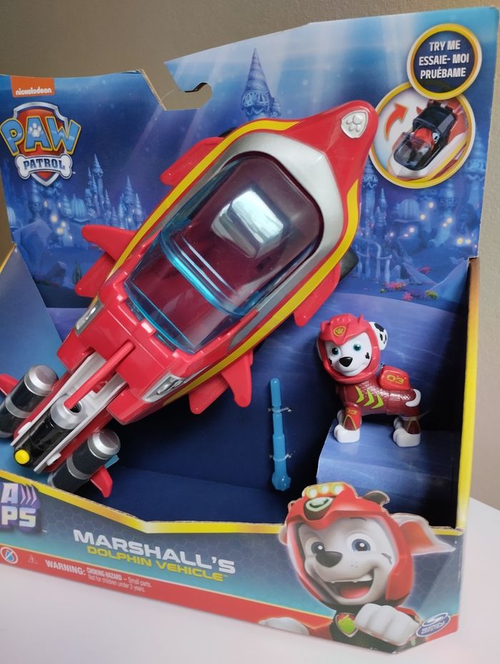 Véhicule Aqua Pups Marcus Pat Patrouille - Neuf - photo numéro 7