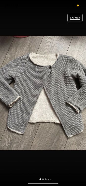 Gilet réversible Vertbaudet 6 ans