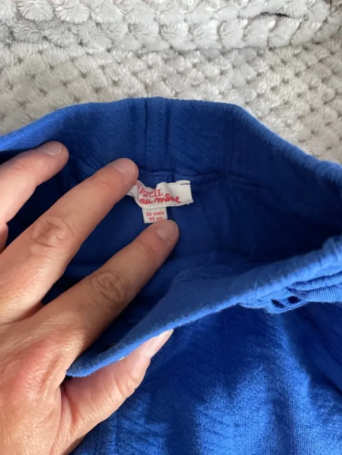 2 pantalons du pareil au même 36 mois - photo numéro 3