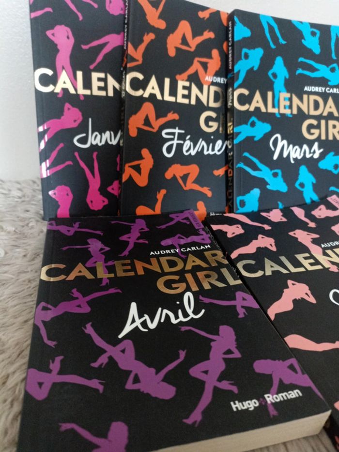 5 Livres calendar girl - Audrey Carlan - photo numéro 2